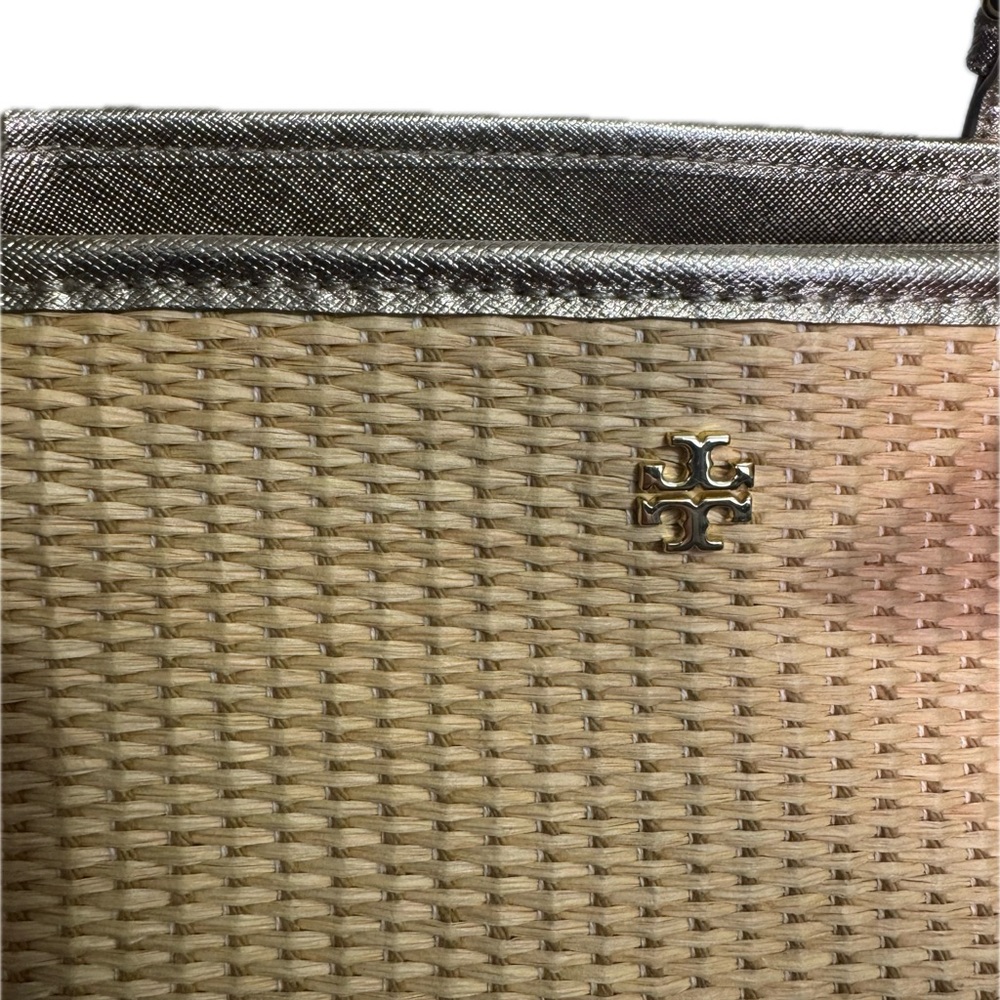 Tory Burch Raffia York Natural Straw Tote - Picture 3 of 13
